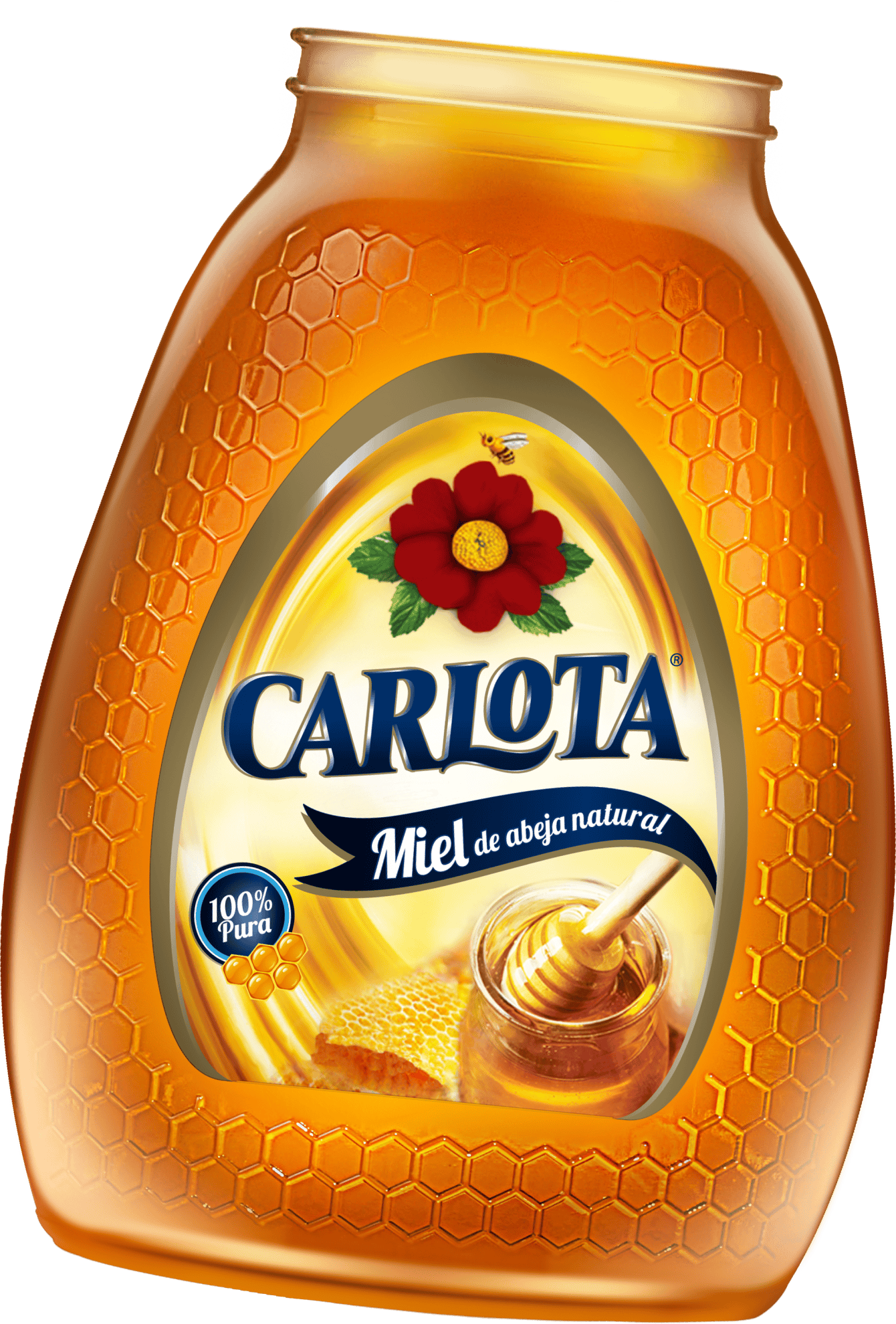 Tarro sin Tapa Miel Carlota